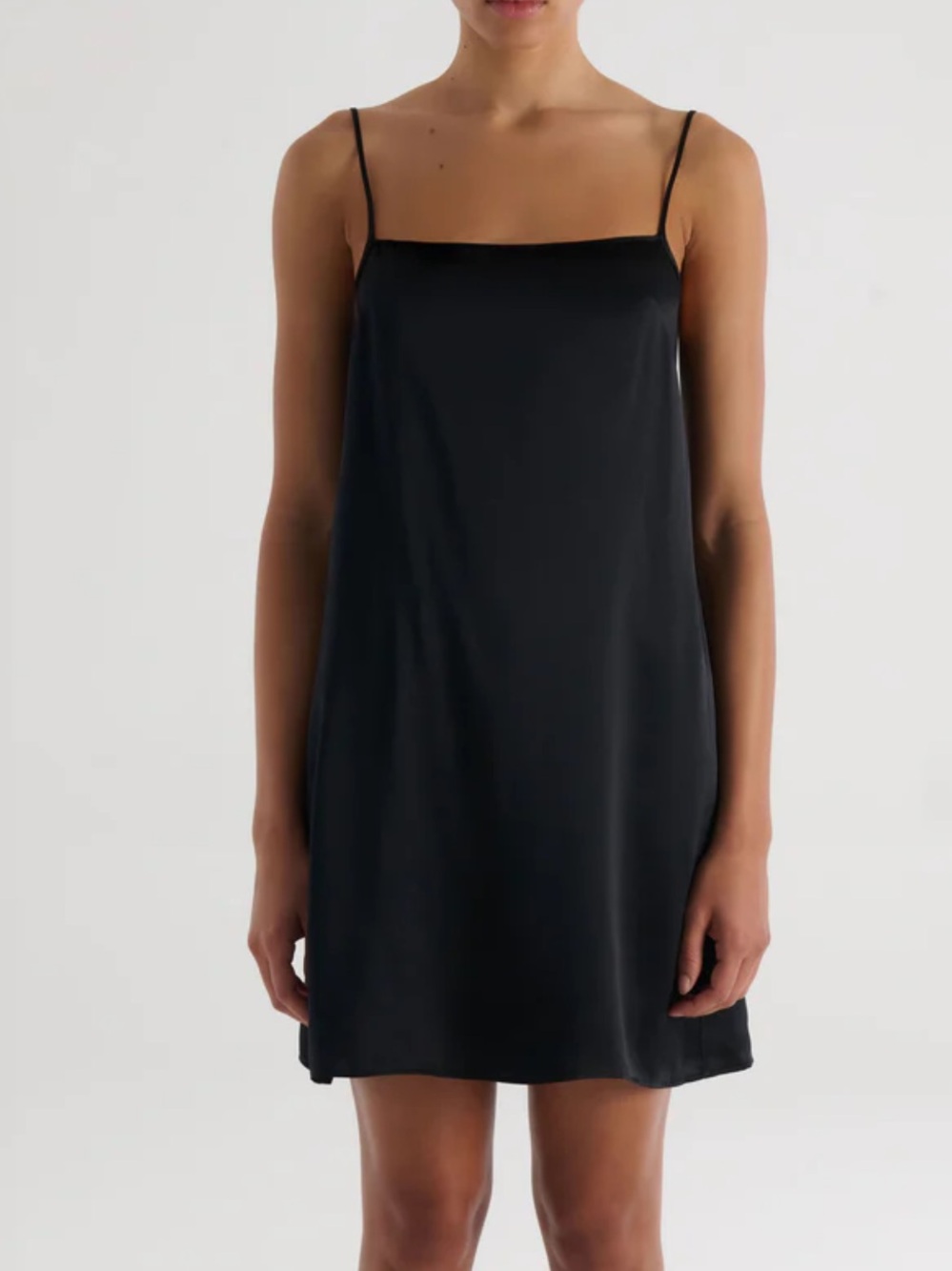 Araks Toulouse Black 100% Silk Slip - Medium NEW $350USD